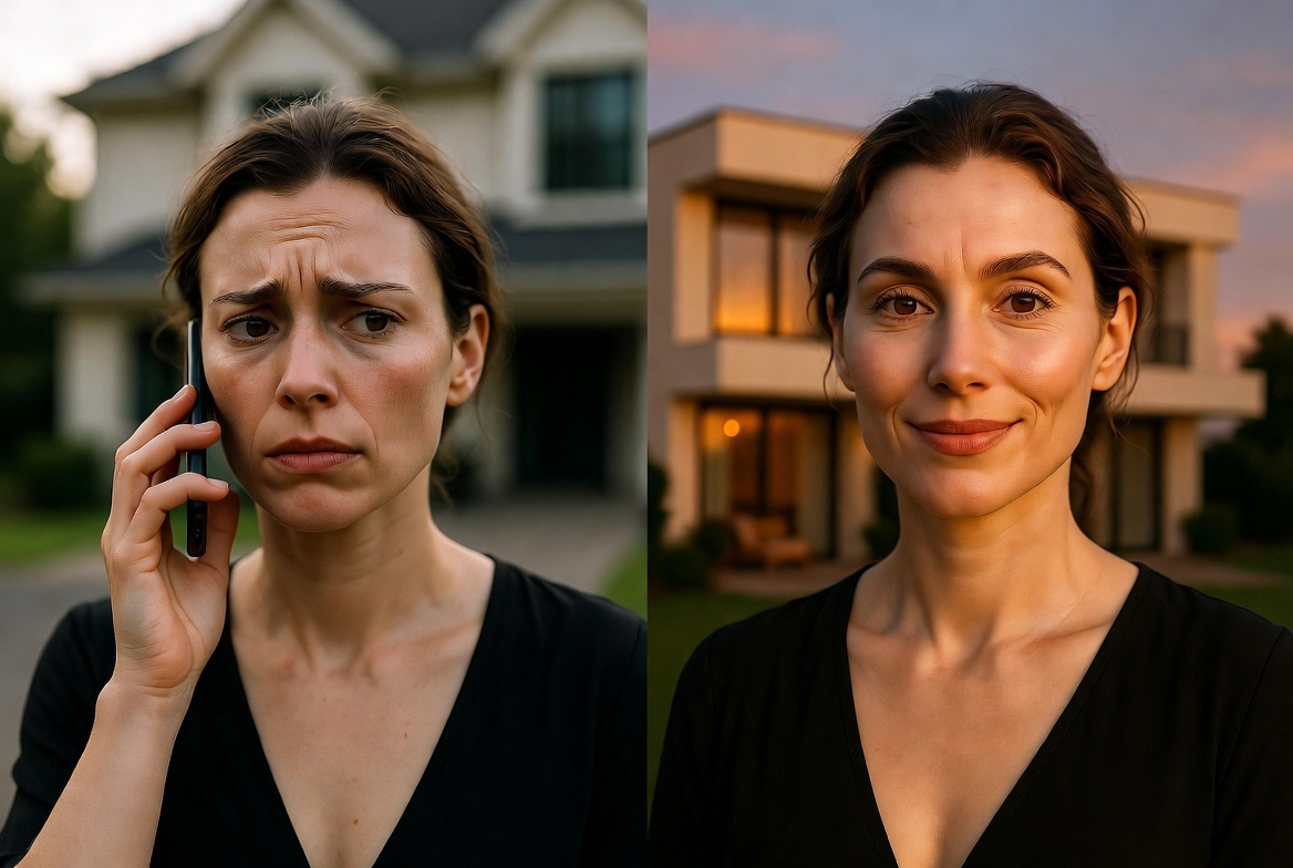 Real estate agent I Am Calm Keychain